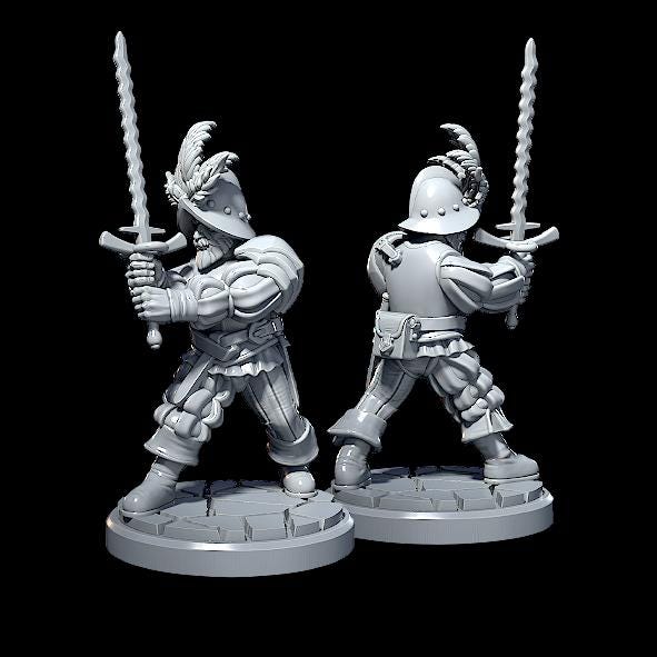 Empire Landsknecht Miniatures - Set of 8