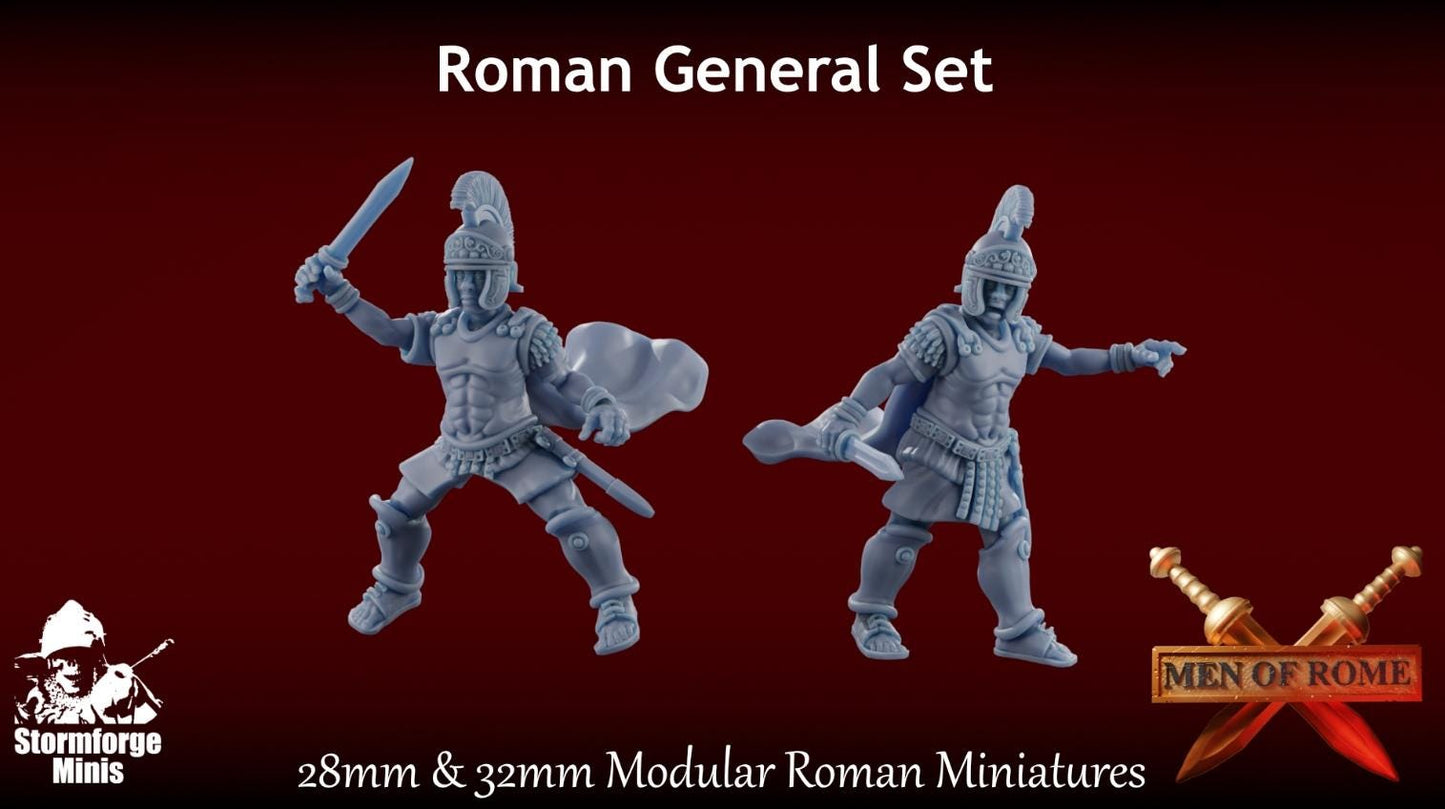 Roman General (Mounted or Dismounted)