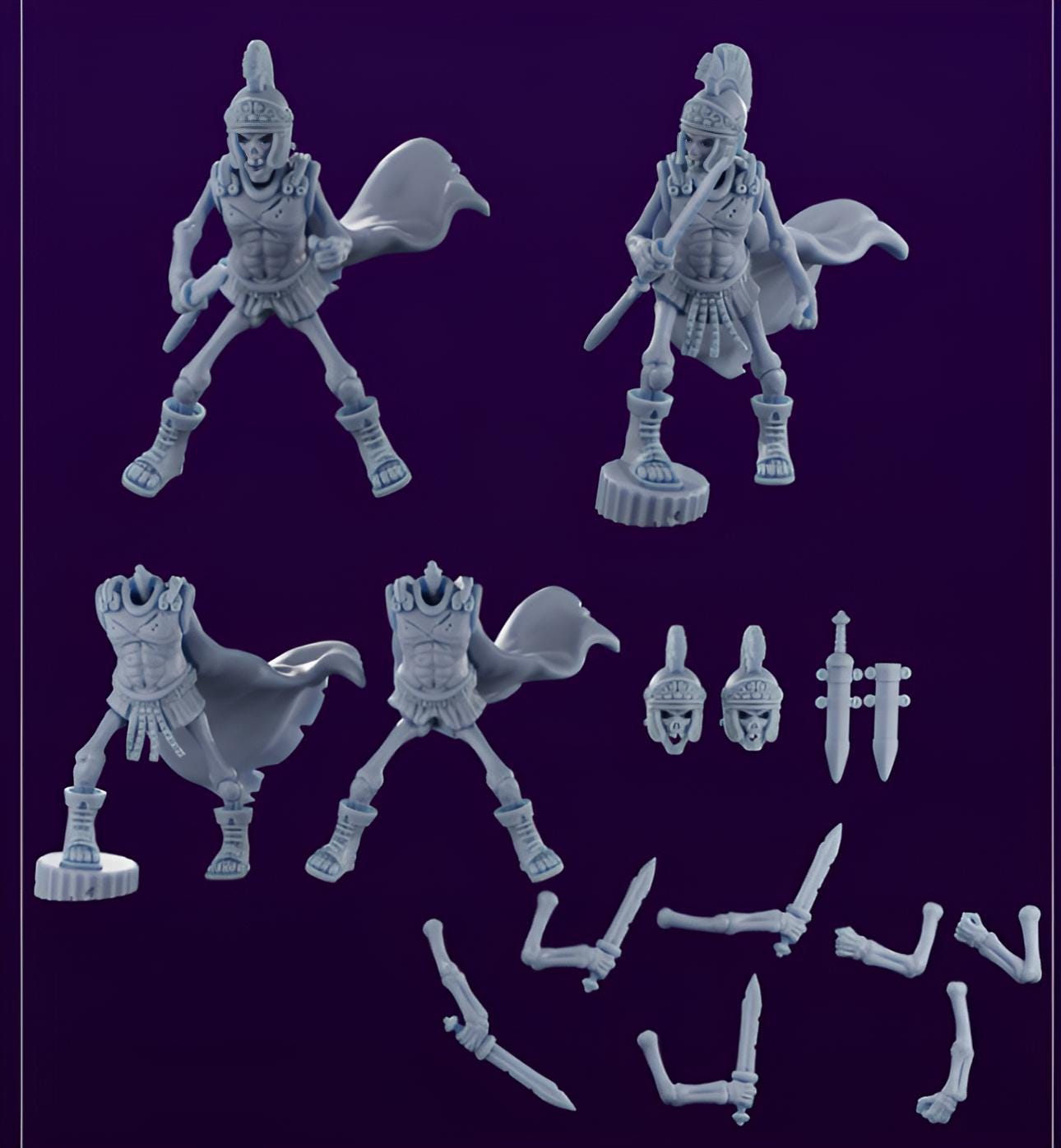 Undead Roman General Miniature