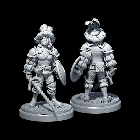 Empire Landsknecht Miniatures - Set of 8