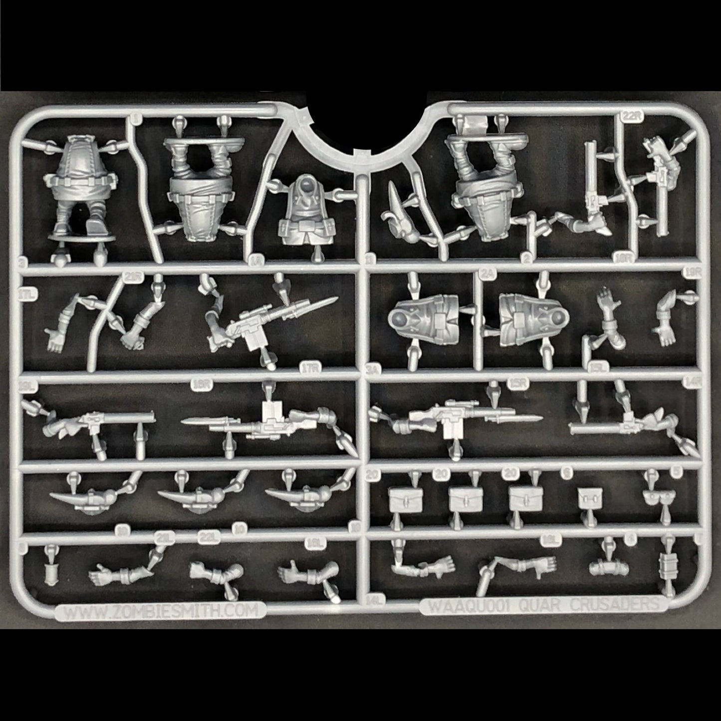 Quar Crusader Infantry sprue
