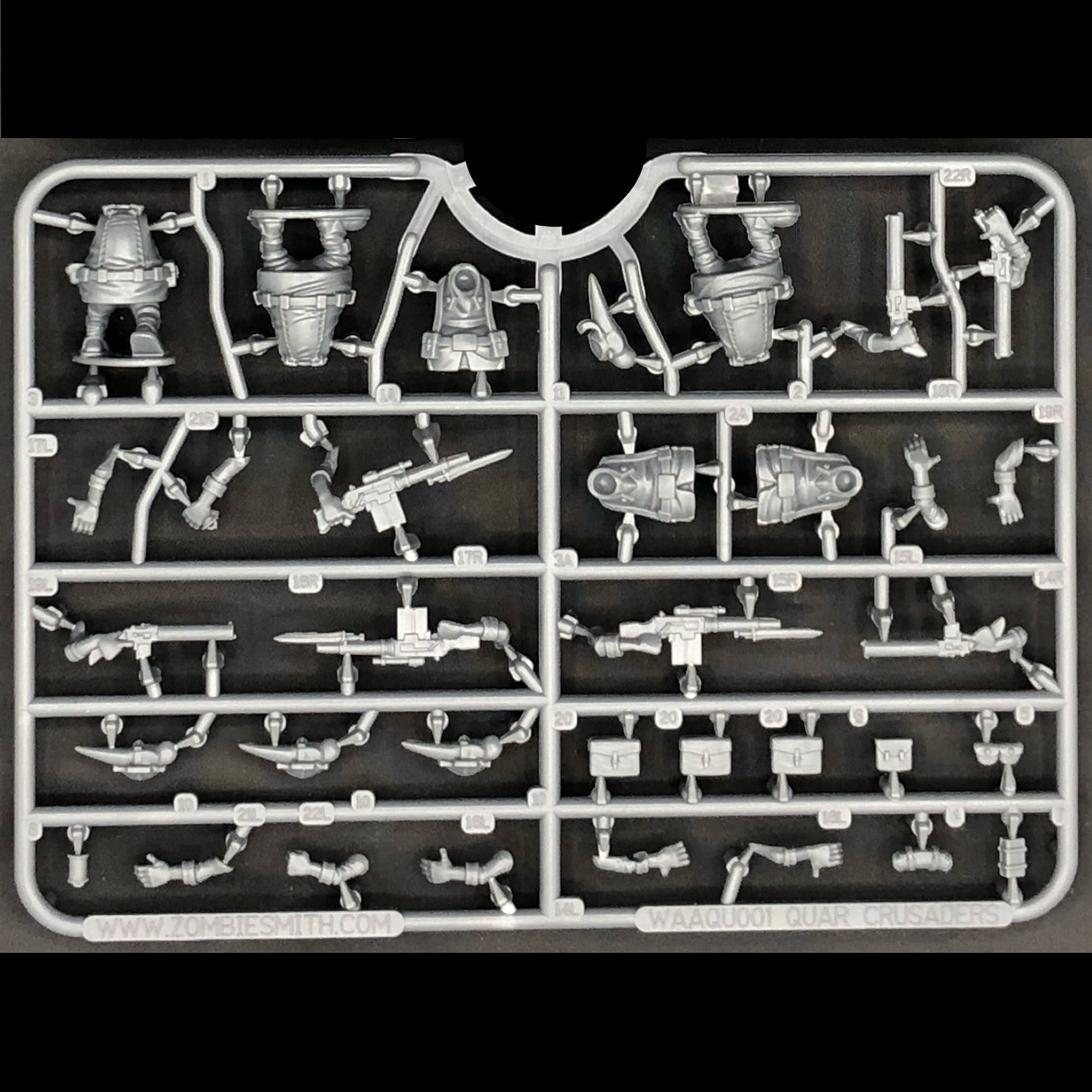Quar Crusader Infantry sprue