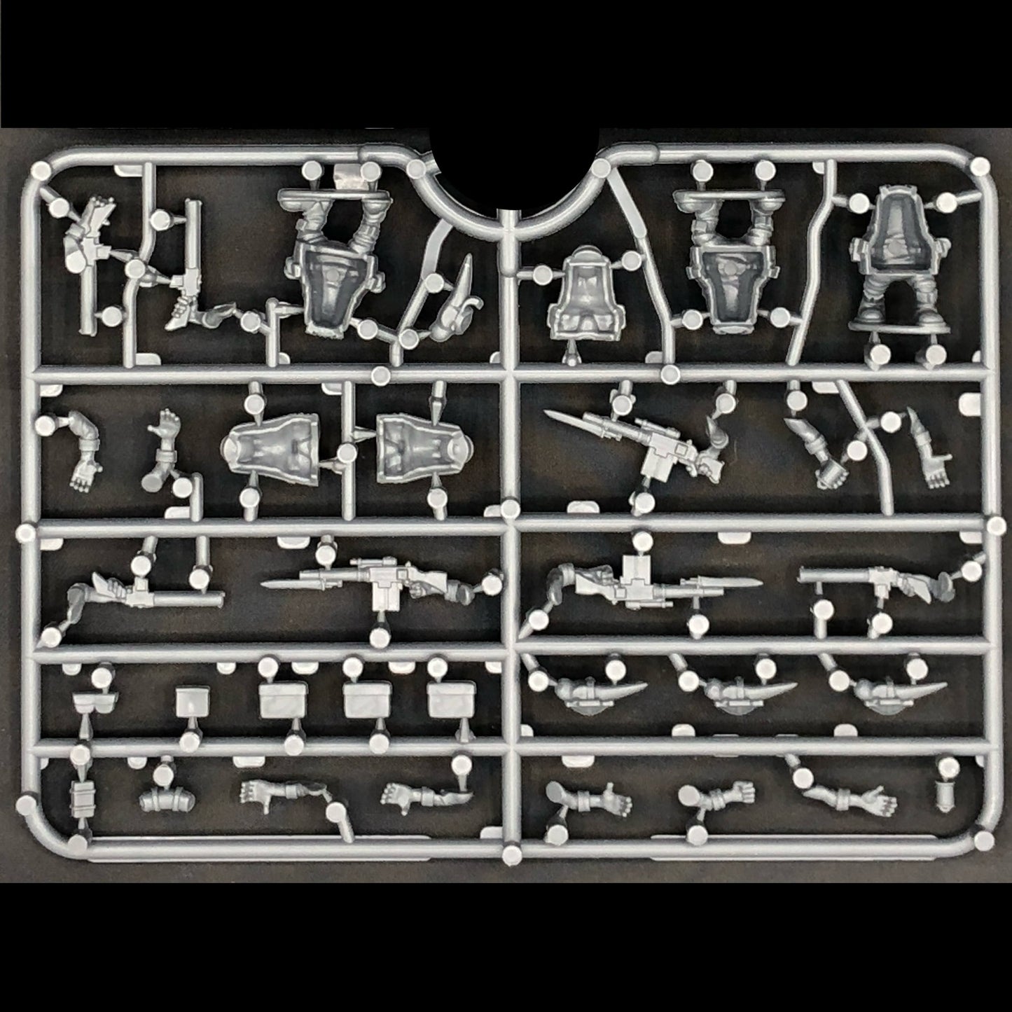 Quar Crusader Infantry sprue back