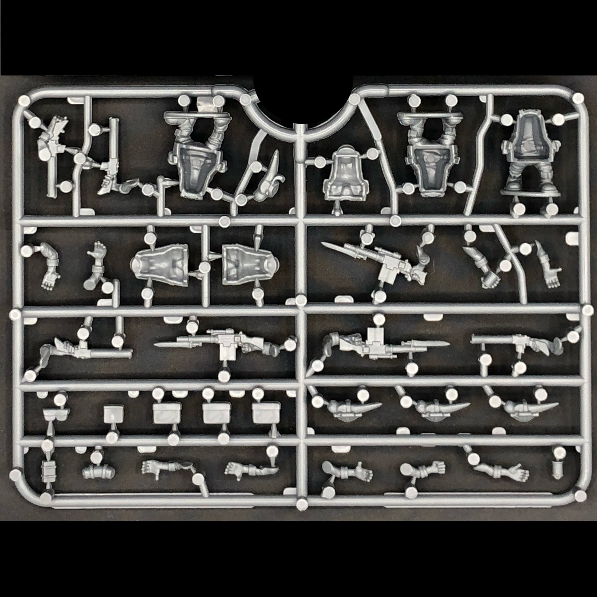 Quar Crusader Infantry sprue back
