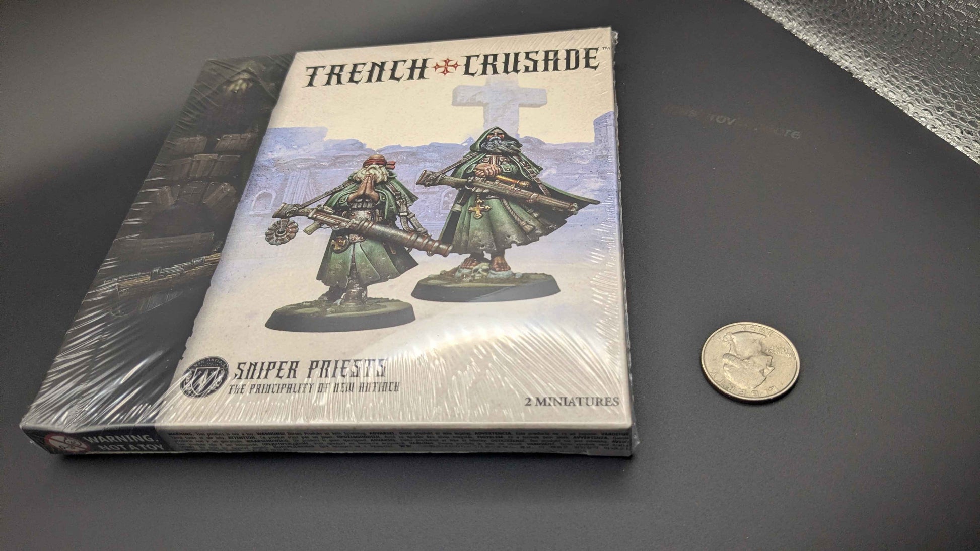 Sniper Priests box front with scale - Maskirovka Gaming photo