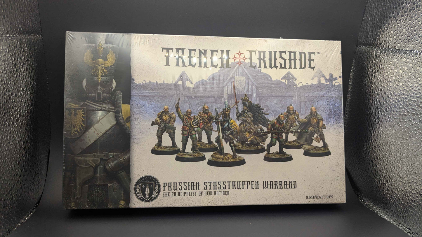 Prussian Warband box front - Maskirovka Gaming photo