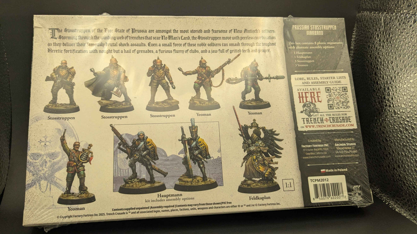 Prussian Warband box contents - Maskirovka Gaming photo