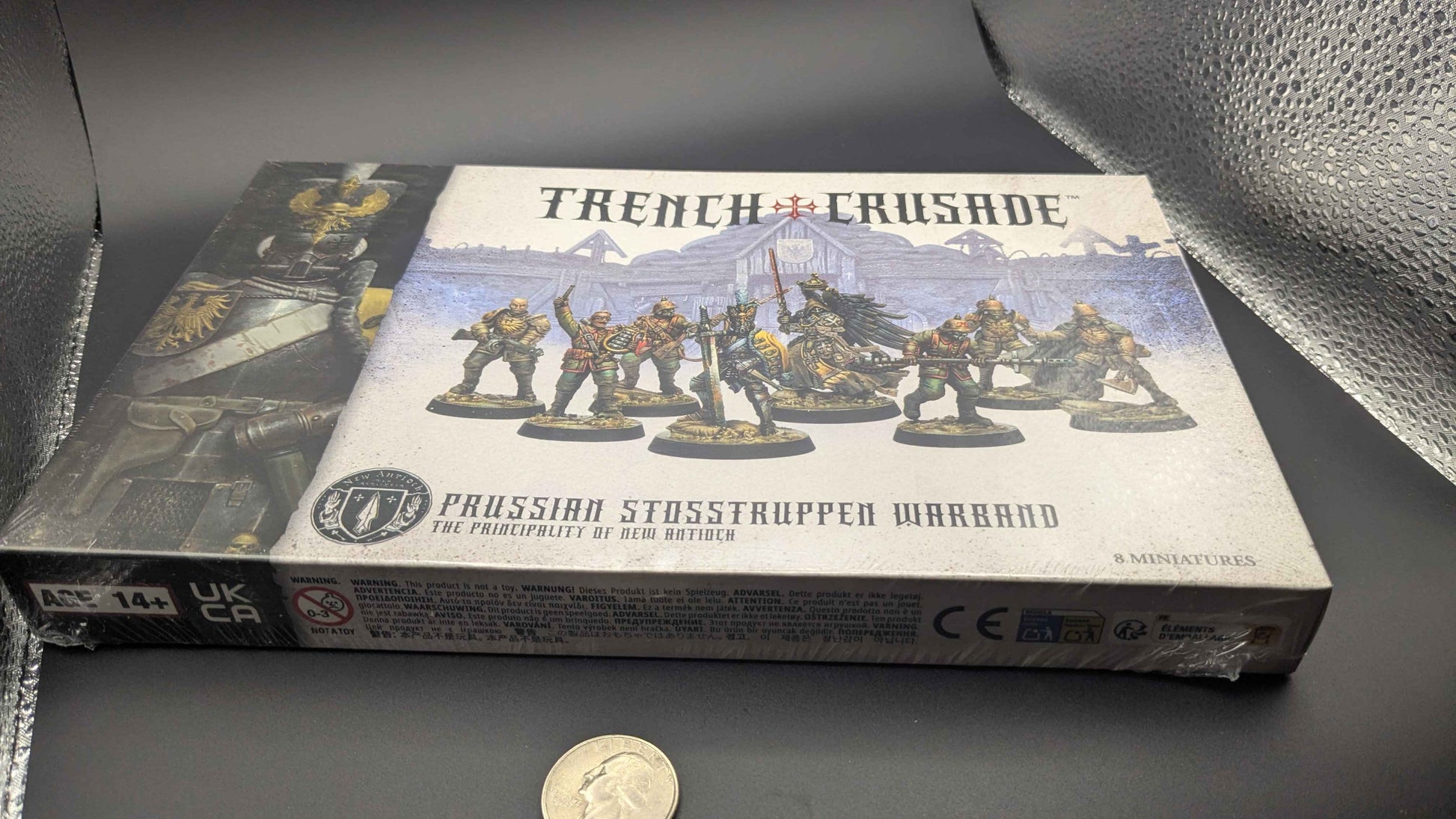 Prussian Warband box spine - Maskirovka Gaming photo