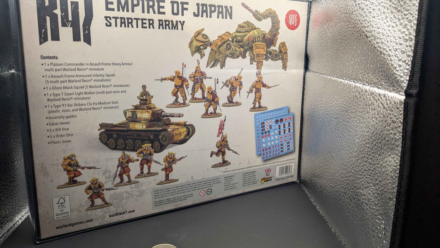 Empire of Japan Starter Army box back, Maskirovka Gaming photo