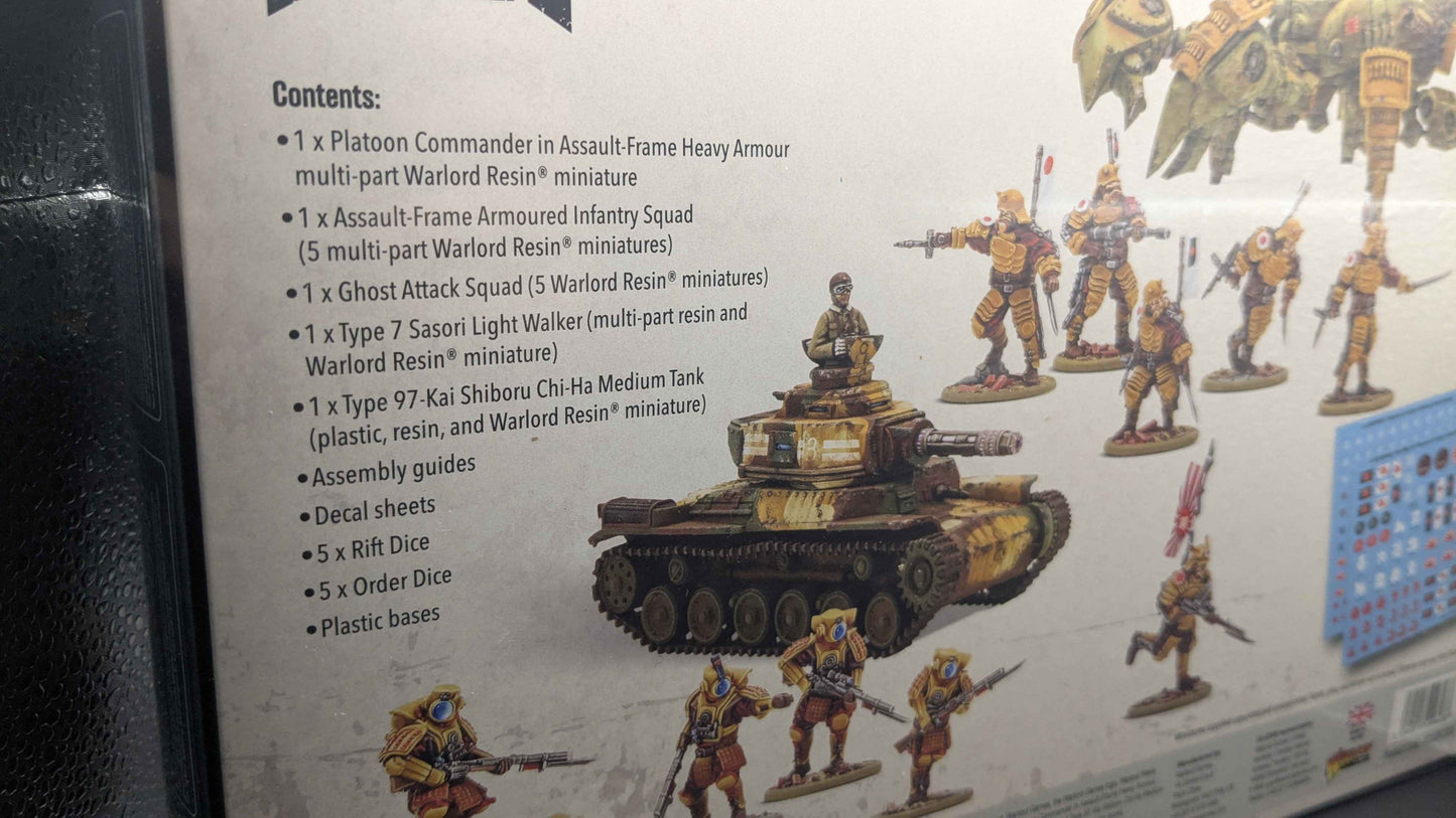 Empire of Japan Starter Army contents, Maskirovka Gaming photo