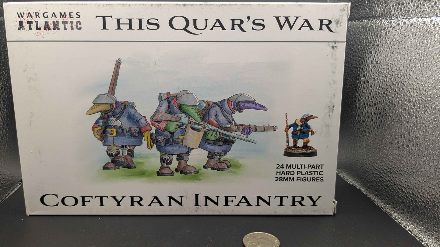 Quar Coftyran Infantry box front, Maskirovka Gaming photo