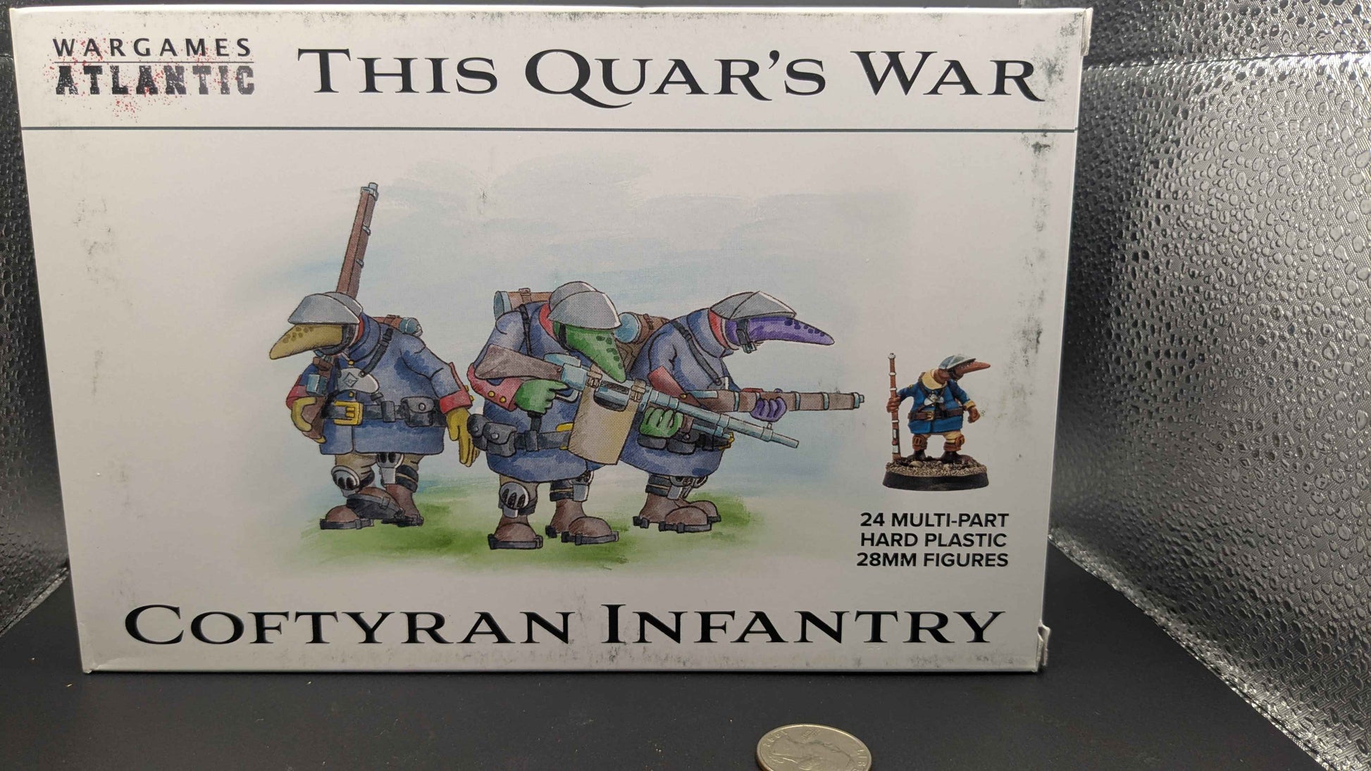 Quar Coftyran Infantry box front, Maskirovka Gaming photo