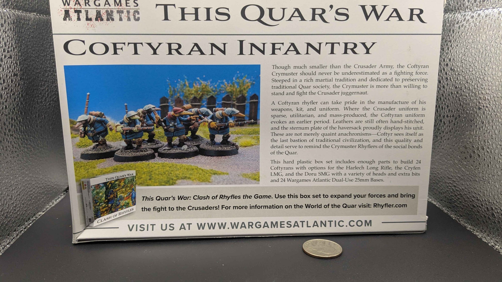 Quar Coftyran Infantry box back, Maskirovka Gaming photo