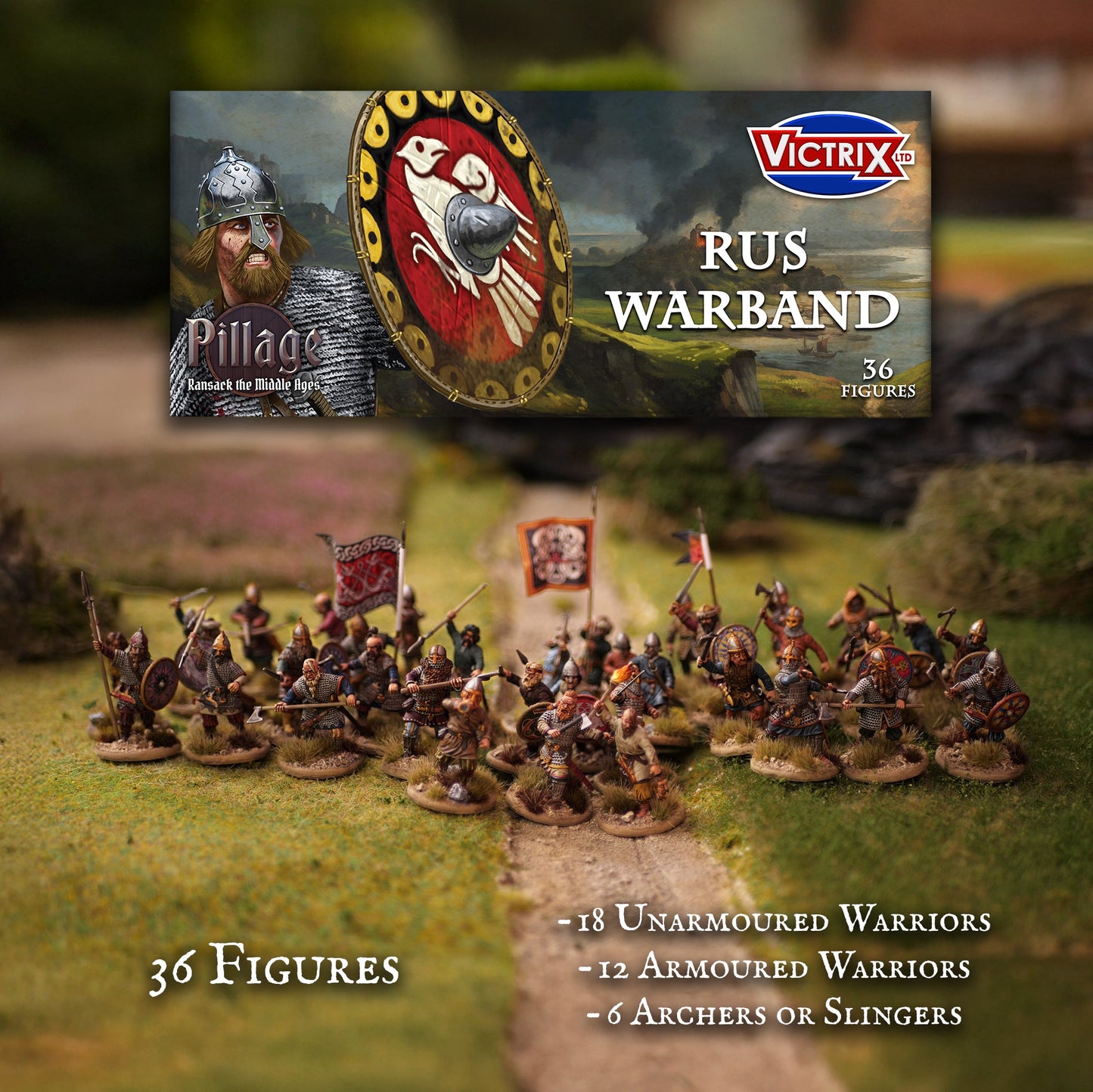 Rus Warband models