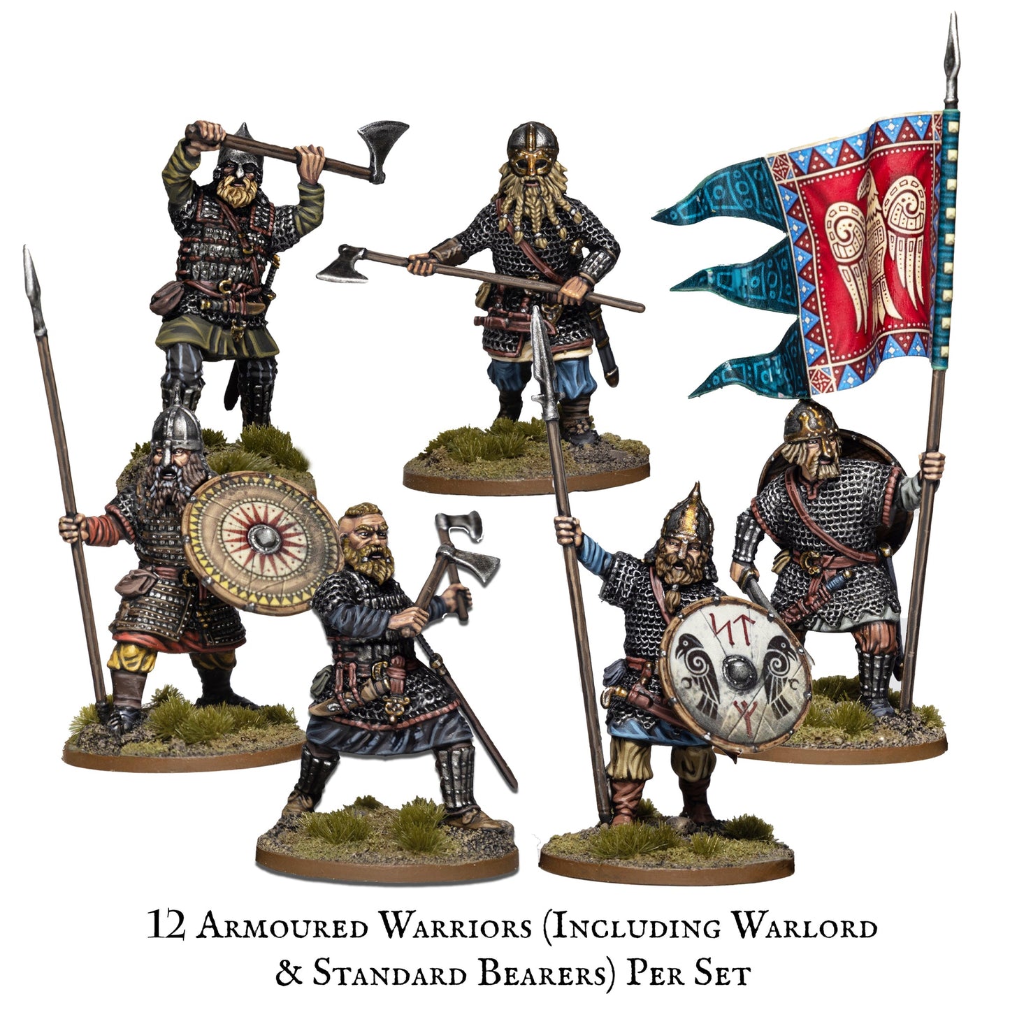 Rus Warband armoured warriors