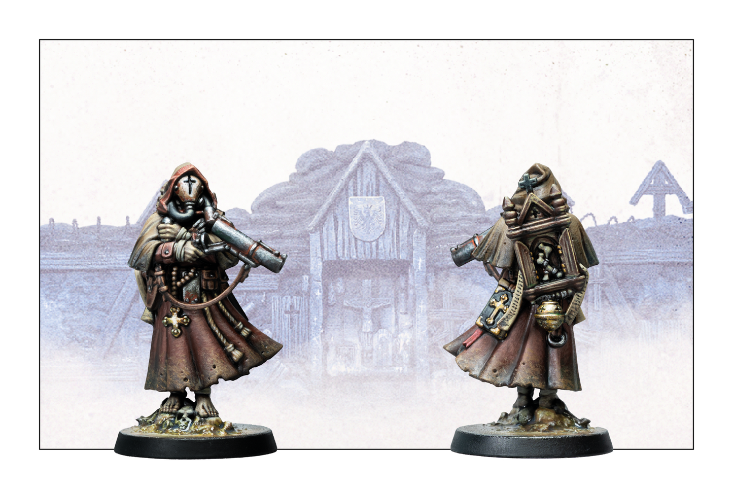 Sniper Priest miniature render