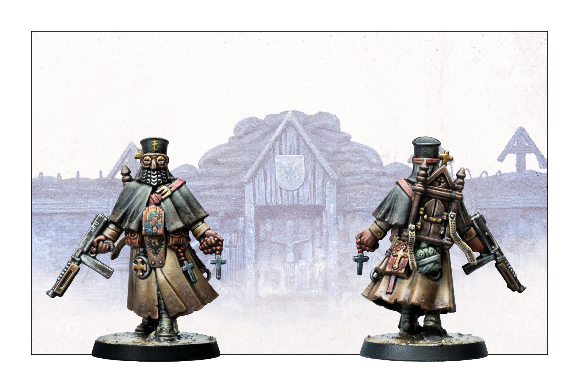 Sniper Priest miniature render