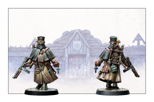 Sniper Priest miniature render