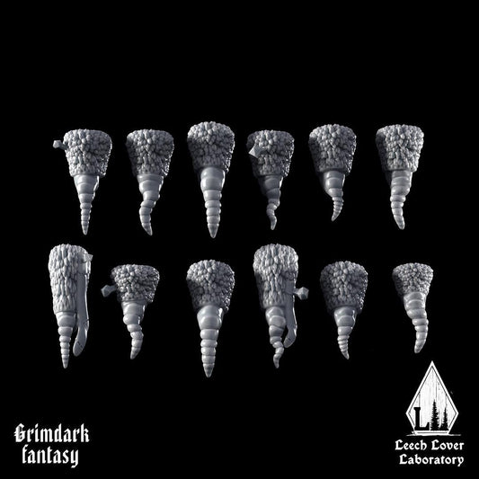 Cossack / Hussar Hat Heads, Set of 12