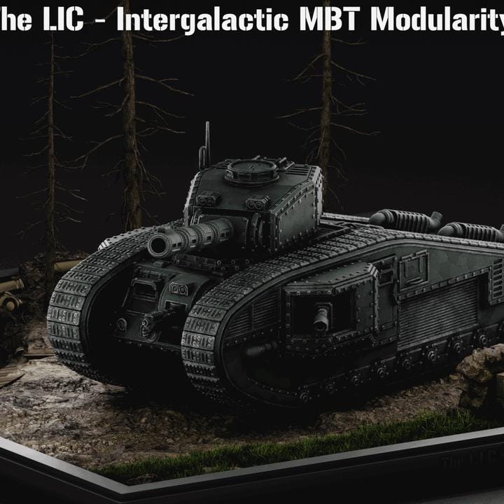 Solar Heavy Battle Tank "Intergalactic"