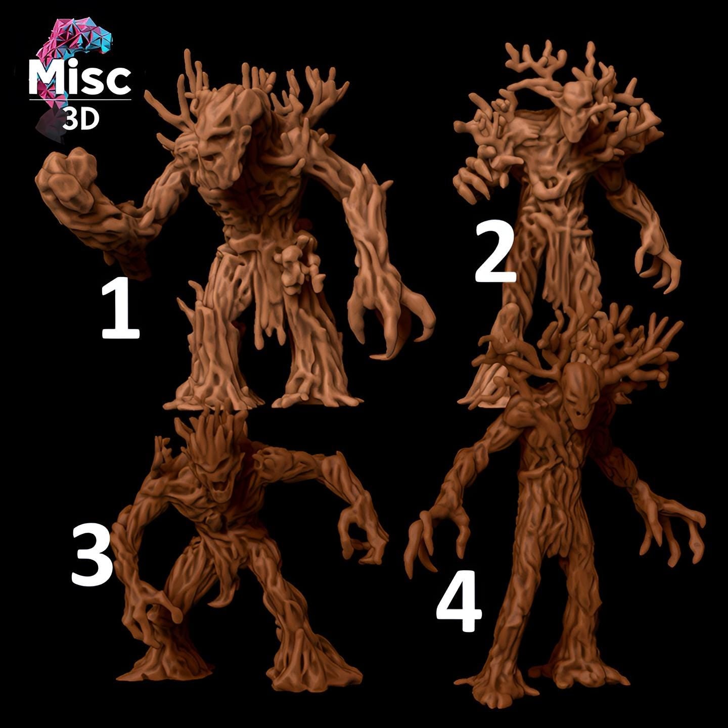 Treant Warriors / Dryad Treemen / Druidic Wildshape