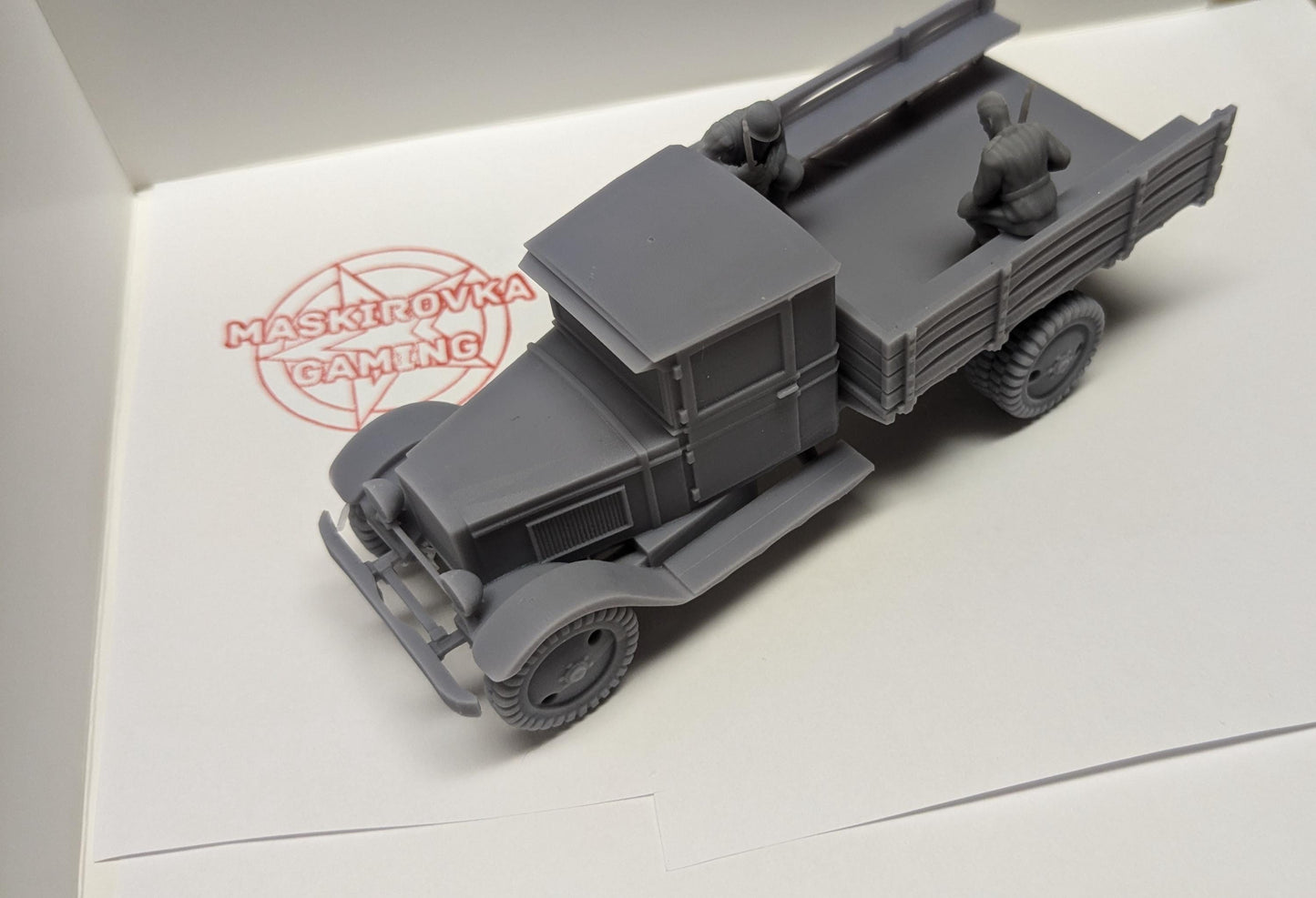 WWII Soviet ZiS-5 Truck Transport Logistics Vehicle