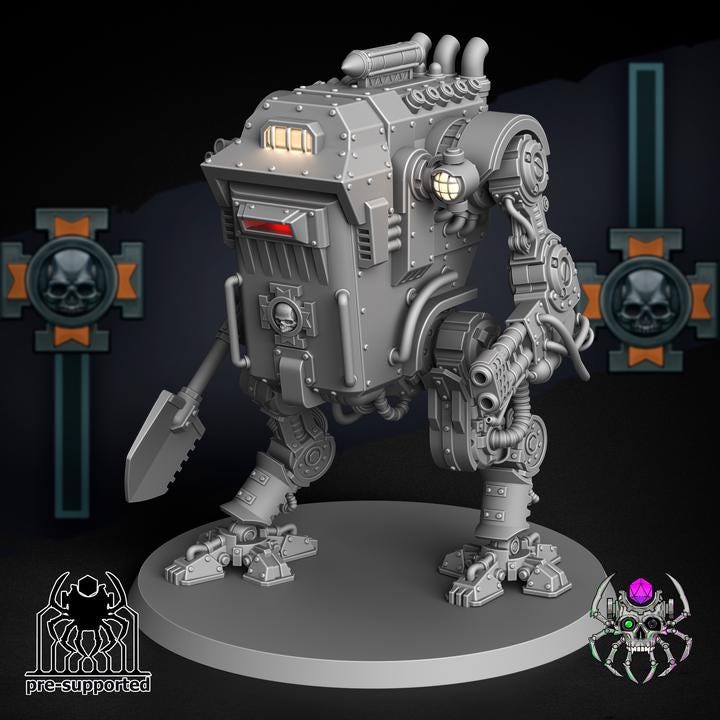 Ash Korps Walker Mech Sentinel