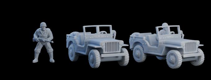 US Army WWII American Vehicles
