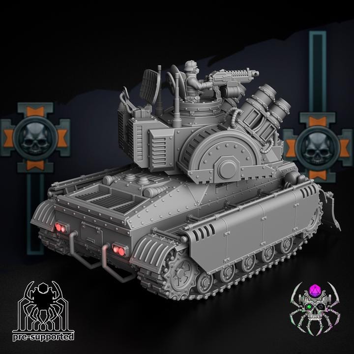Ash Korps Flak Anti-Air Tank