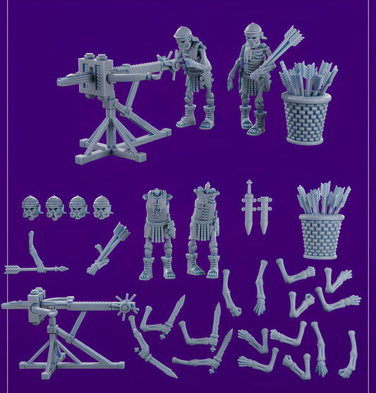 Undead Roman Scorpion Ballista & Onager Catapult Artillery