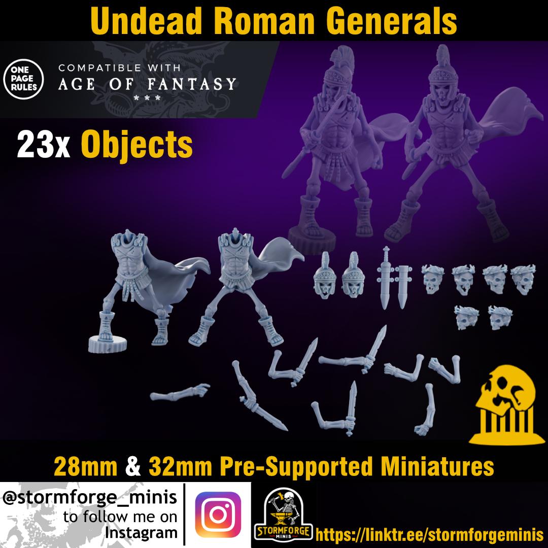 Undead Roman General Miniature