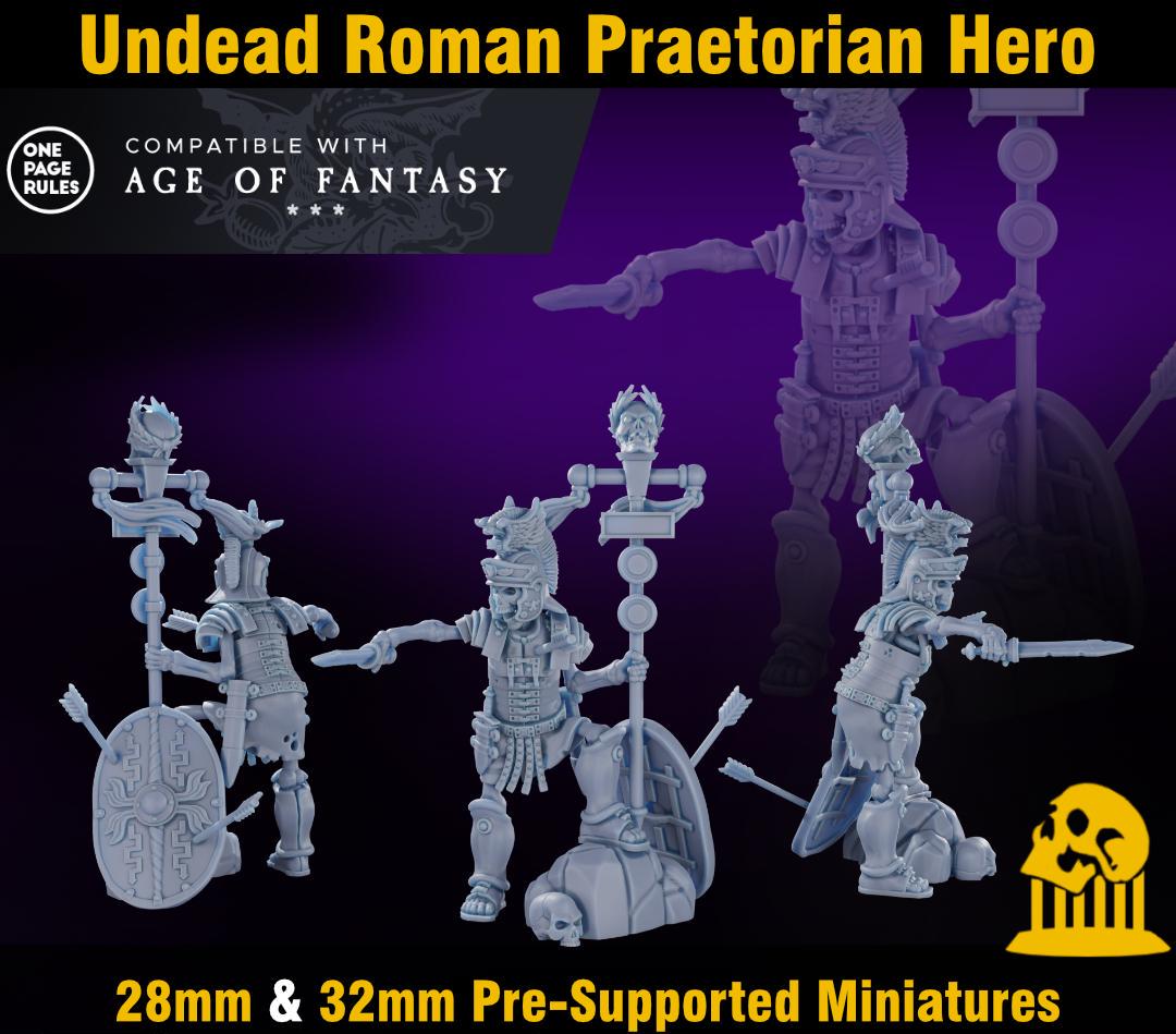 Undead Roman General Miniature