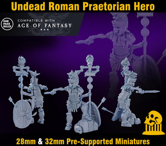 Undead Roman General Miniature