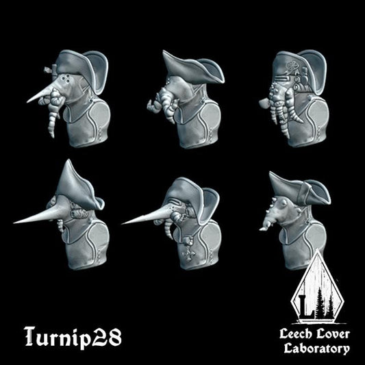 Gorgnard Torsos for Conversion & Kitbash - Set of 6