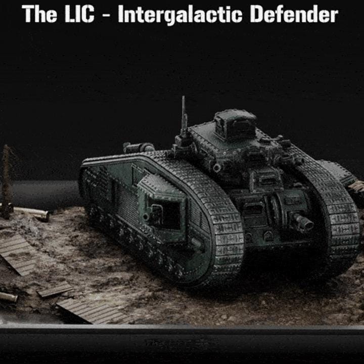 Solar Heavy Battle Tank "Intergalactic"