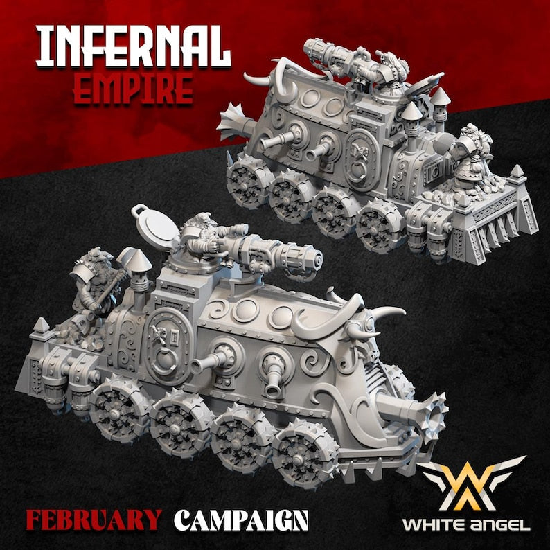Havoc Dwarf Iron Devil Steam Tank