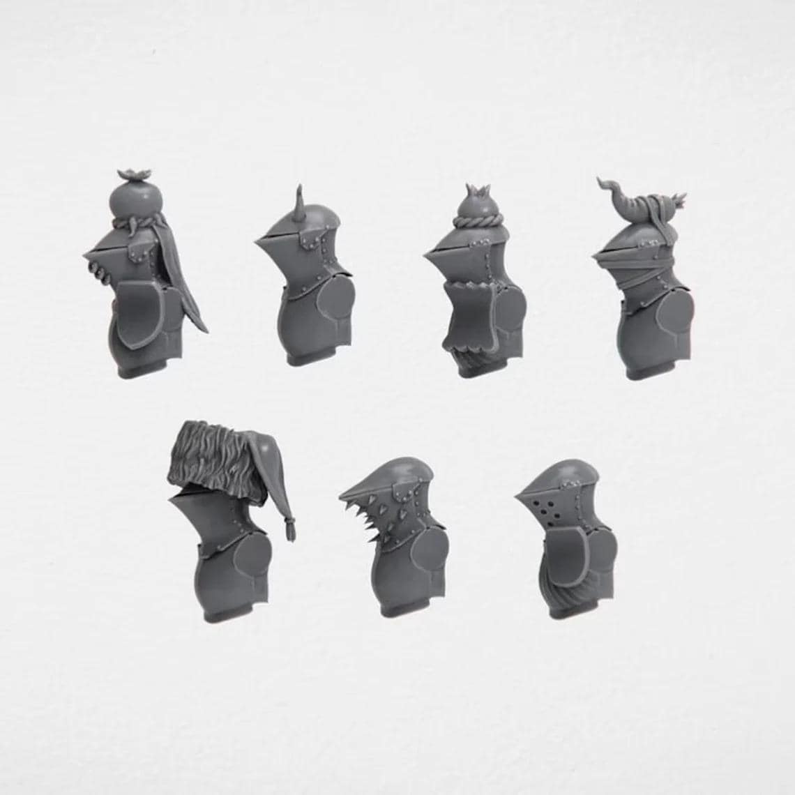Bascinet & Frogmouth Helmets & Torsos