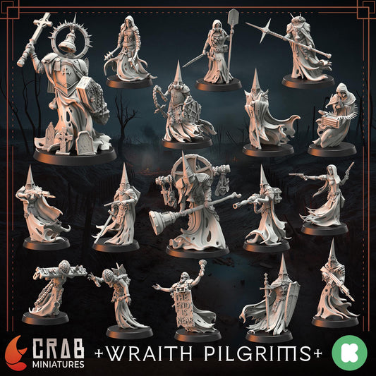 Wraith Pilgrims - Full Warband