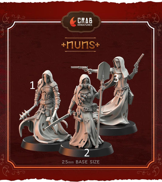 Wraith Pilgrims - Combat Nun