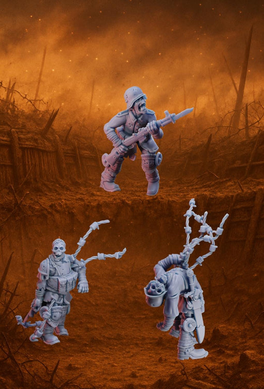 Trench Heretics - Trench Ghosts by Stormforge Minis