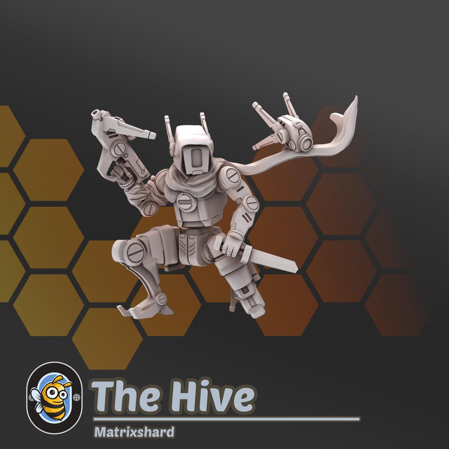 Space Communist Fire Team Infantry and Drones
