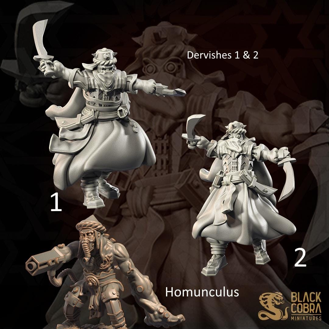 Iron Trenchers - Dervish/Homunculus