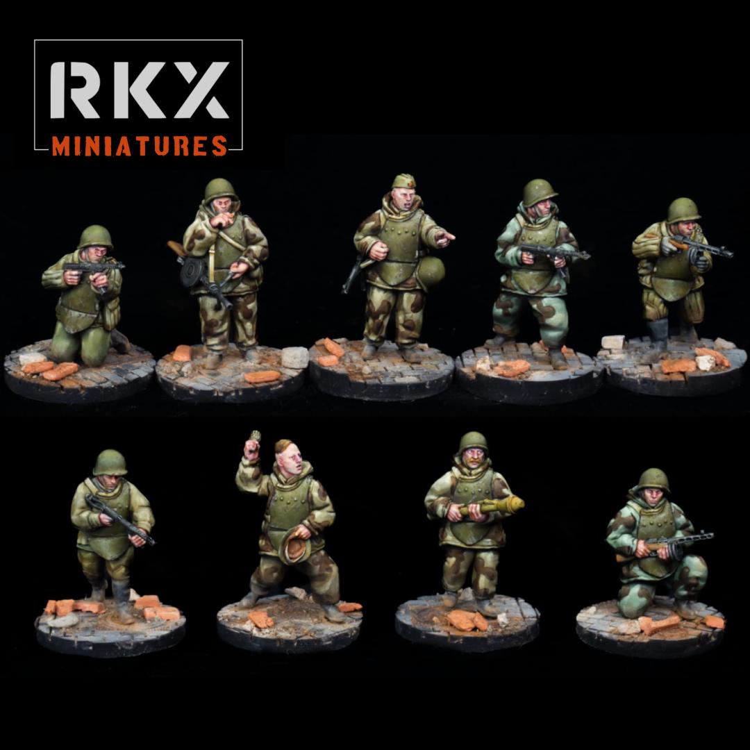 Soviet WW2 Assault Engineer Squad