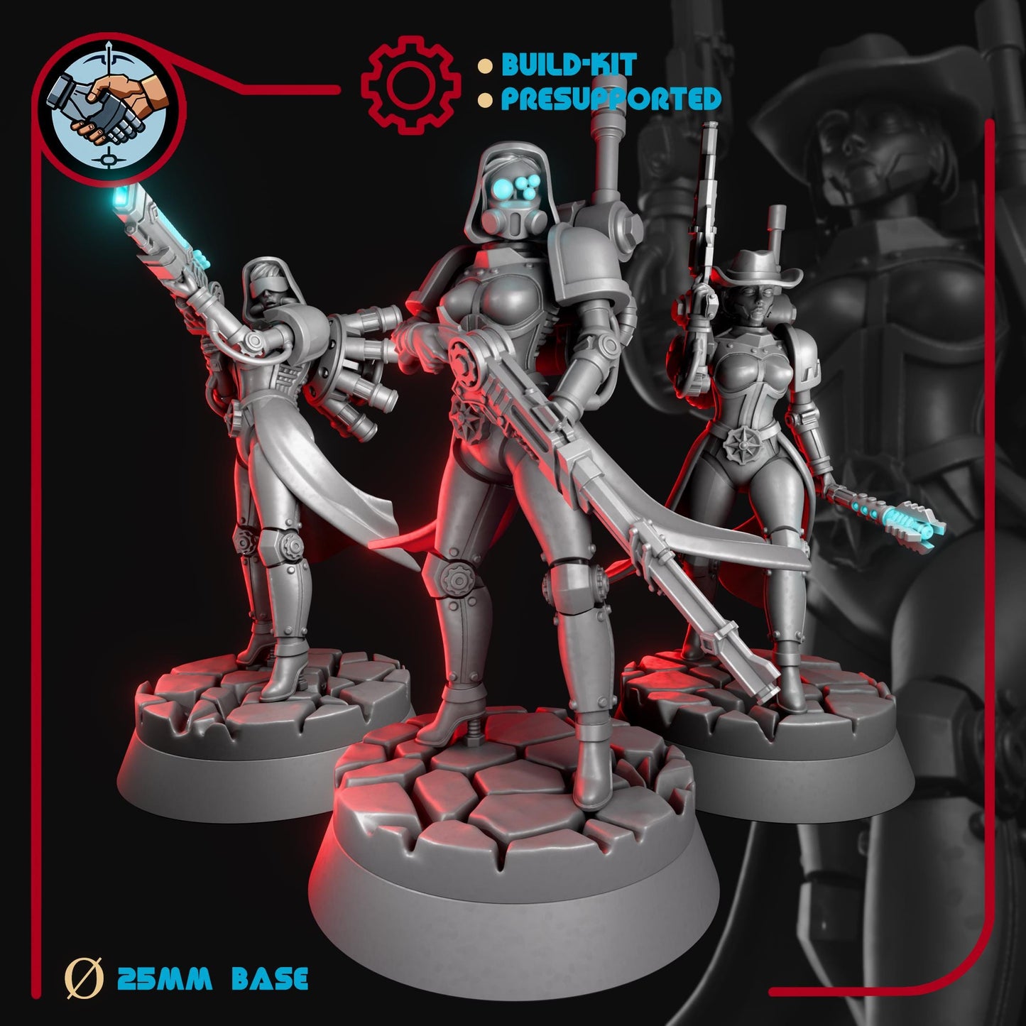 Female Machine Cult Rangers