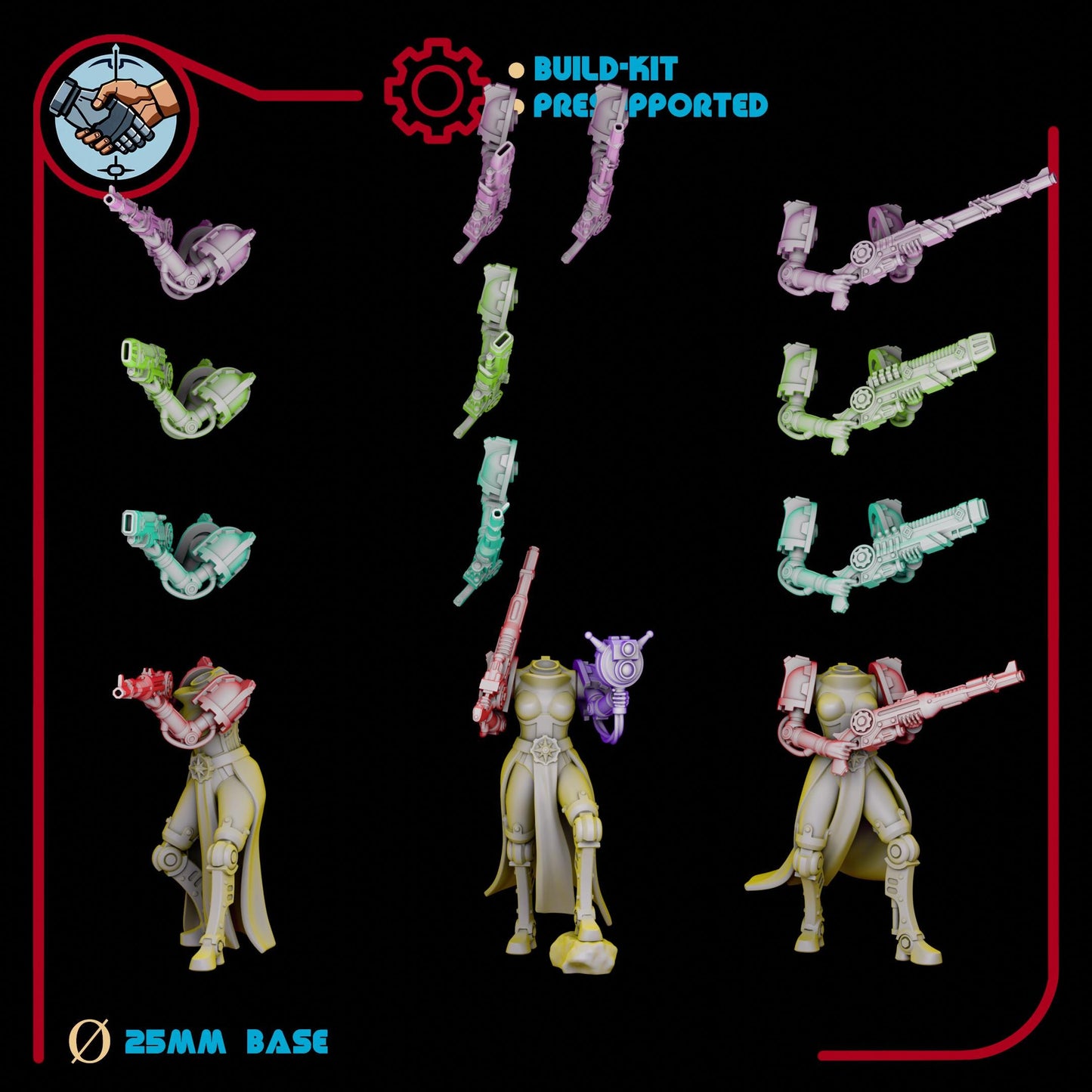 Female Machine Cult Vanguards