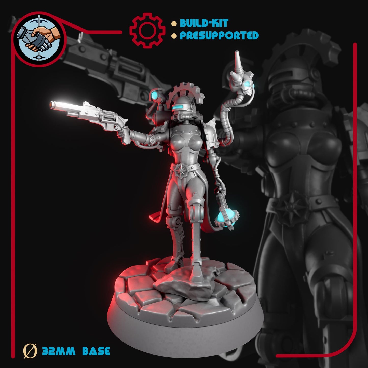 Female Machine Cult Marshal