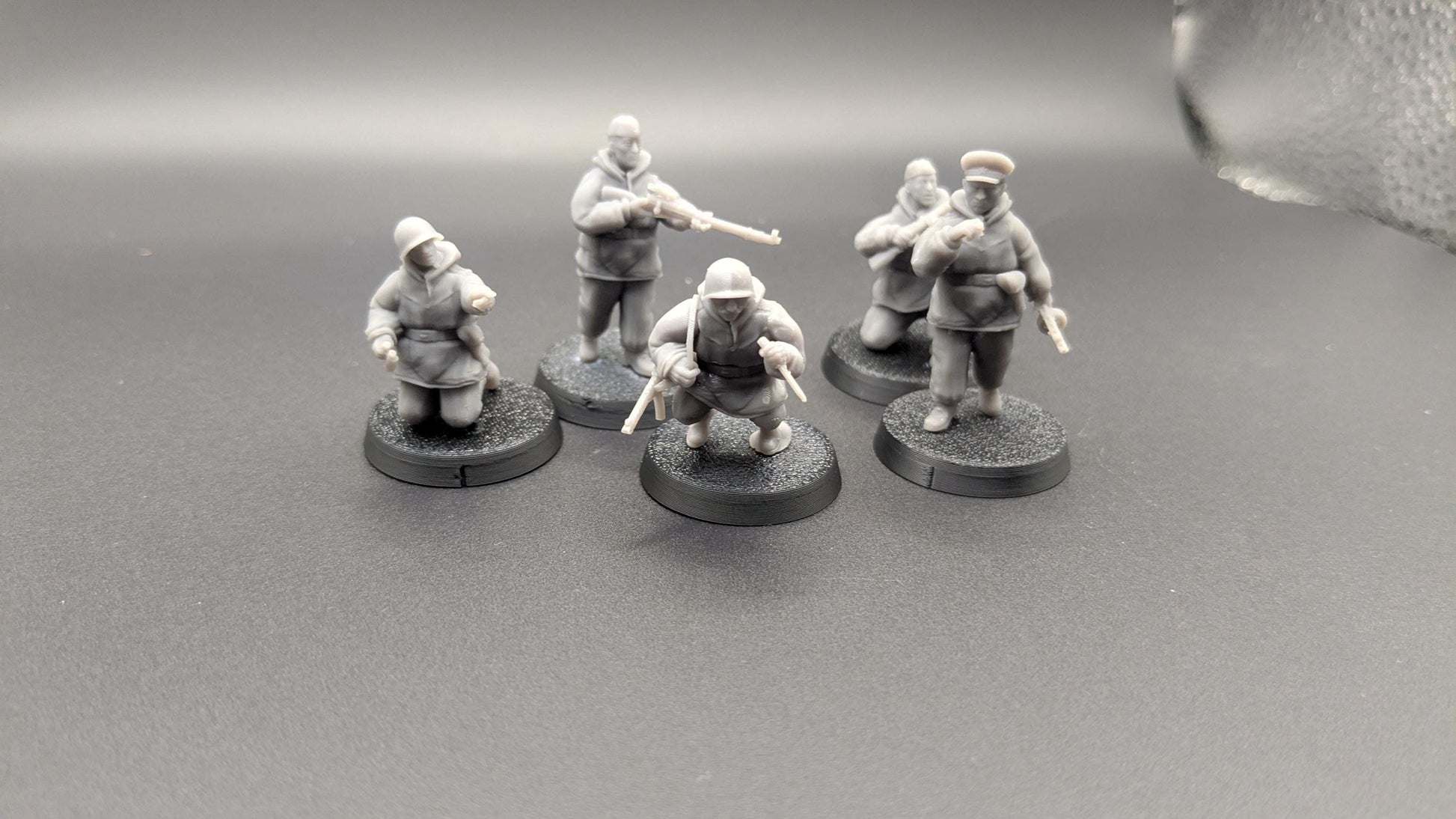 Soviet WW2 Partisan Recon Team - detail shot