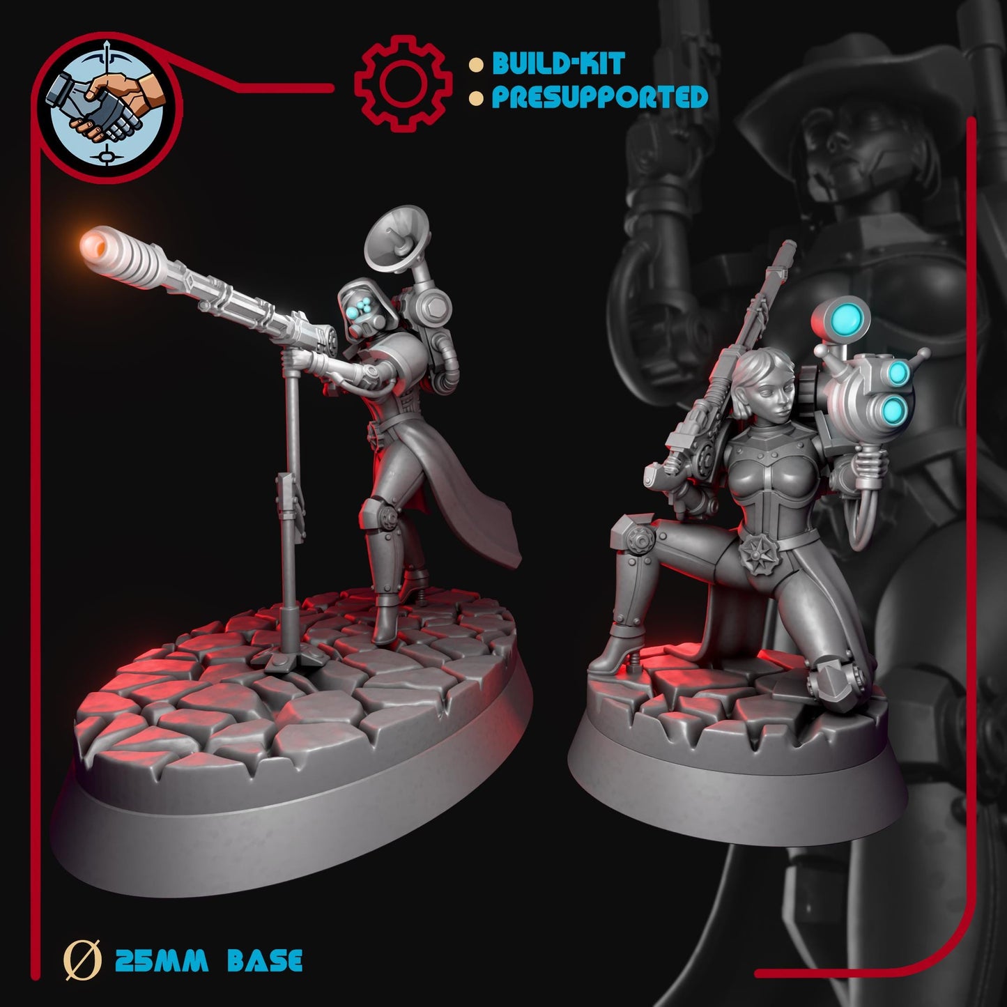 Female Machine Cult Rangers