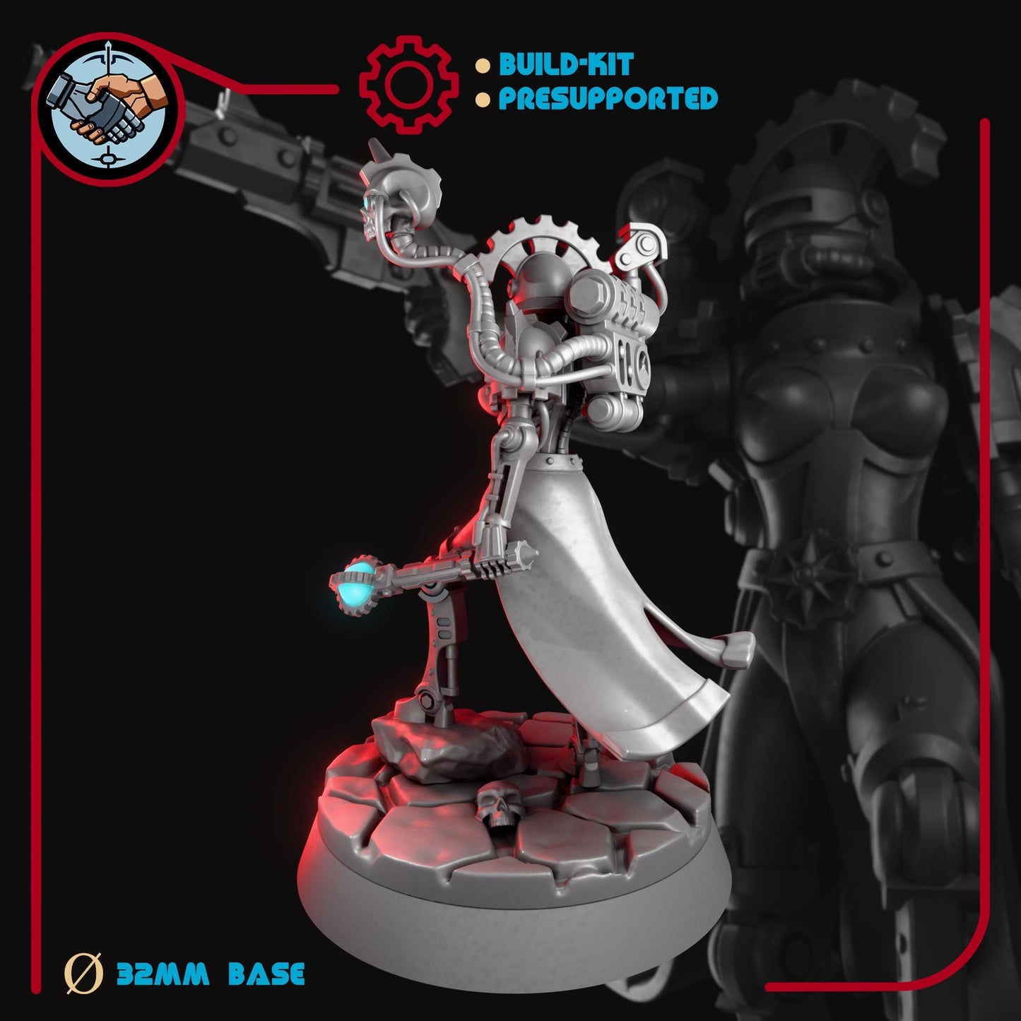 Female Machine Cult Marshal