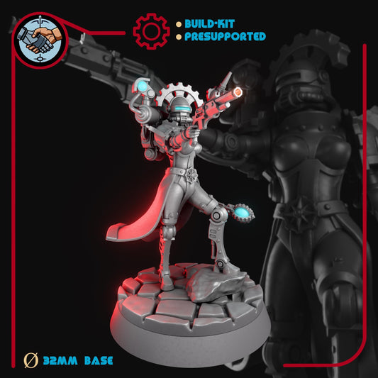 Female Machine Cult Marshal